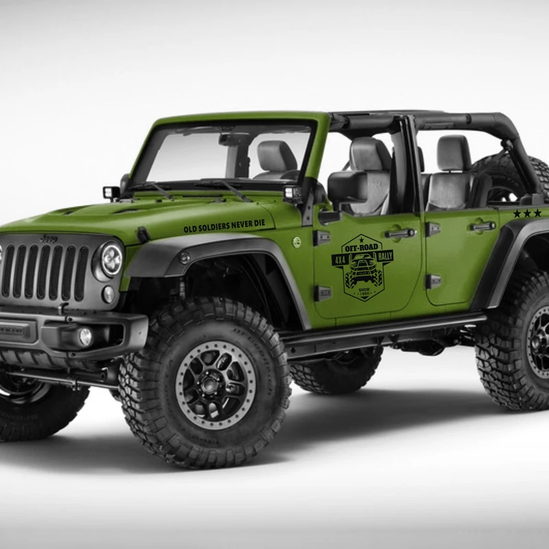 Автостайлинг TAIYAO Спортивная Автомобильная наклейка для JEEP Wrangler Renegade Compass Patriot