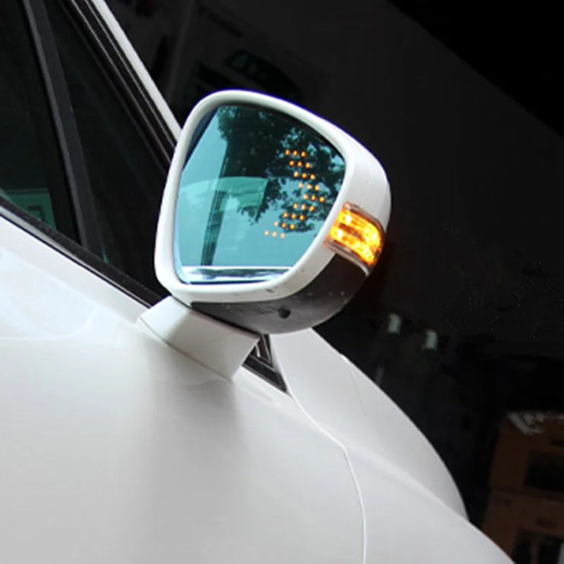 Совершенно новые синие широкоугольные очки для бокового зеркала заднего вида с