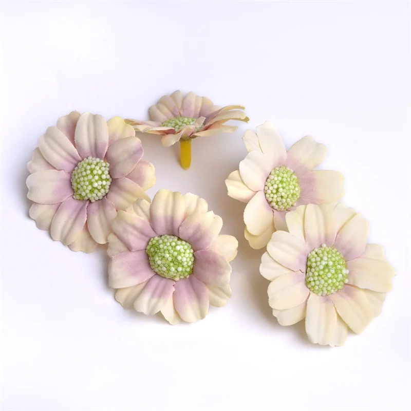 Миниатюрные шелковые искусственные цветы для свадьбы домашнего декора
