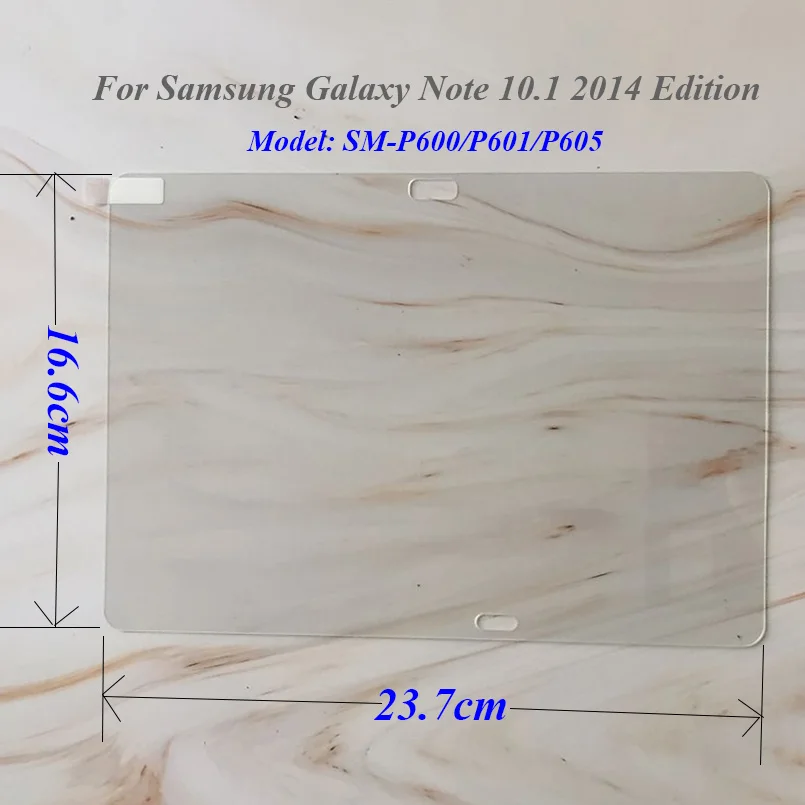 for Samsung P600 SM-P600 для samsung Galaxy Note 10,1 издание Экран протектор для samsung SM-P600 P601 P605 закаленное Стекло защитная пленка - Цвет: for Samsung P600