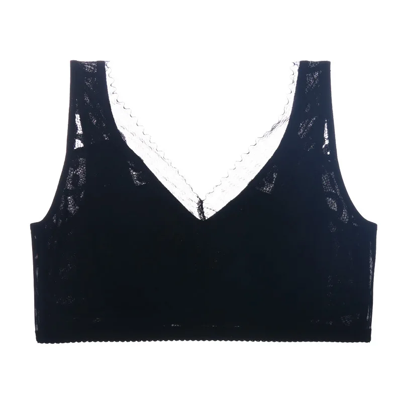 Бюстгальтер женский большого размера без косточек бюстгальтер мягкий с чашкой