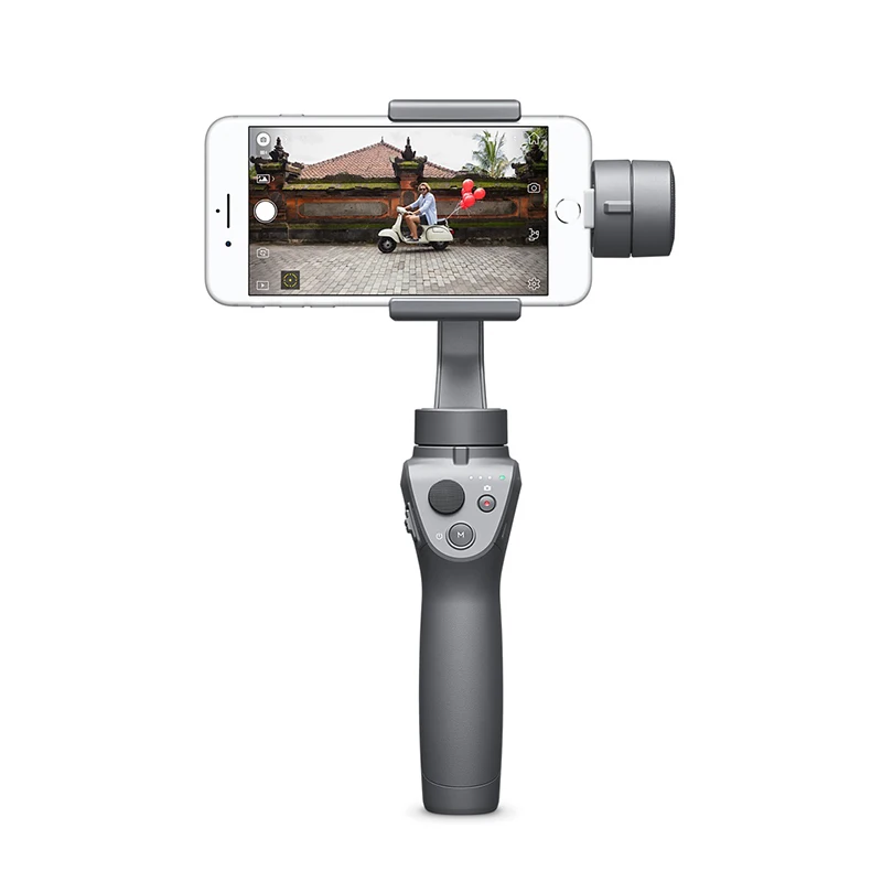 DJI Osmo Mobile 2 ручной карданный 3-осевой Карманный шарнирный стабилизатор для камеры телефона стабилизатор для iPhone 8X samsung huawei Xiaomi гладкая