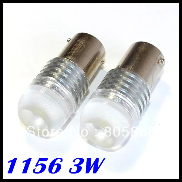 2 шт./лот 1156 BA15S мощный супер белый SMD светодиодный прожектор лампа 3 Вт стоп сигнал
