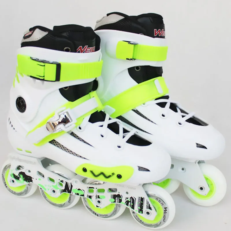 Роликовые коньки Профессиональные уличные скольжение слалом Quad Skate обувь Patines En Linea хорошие как Seba роликовые коньки для взрослых IA60