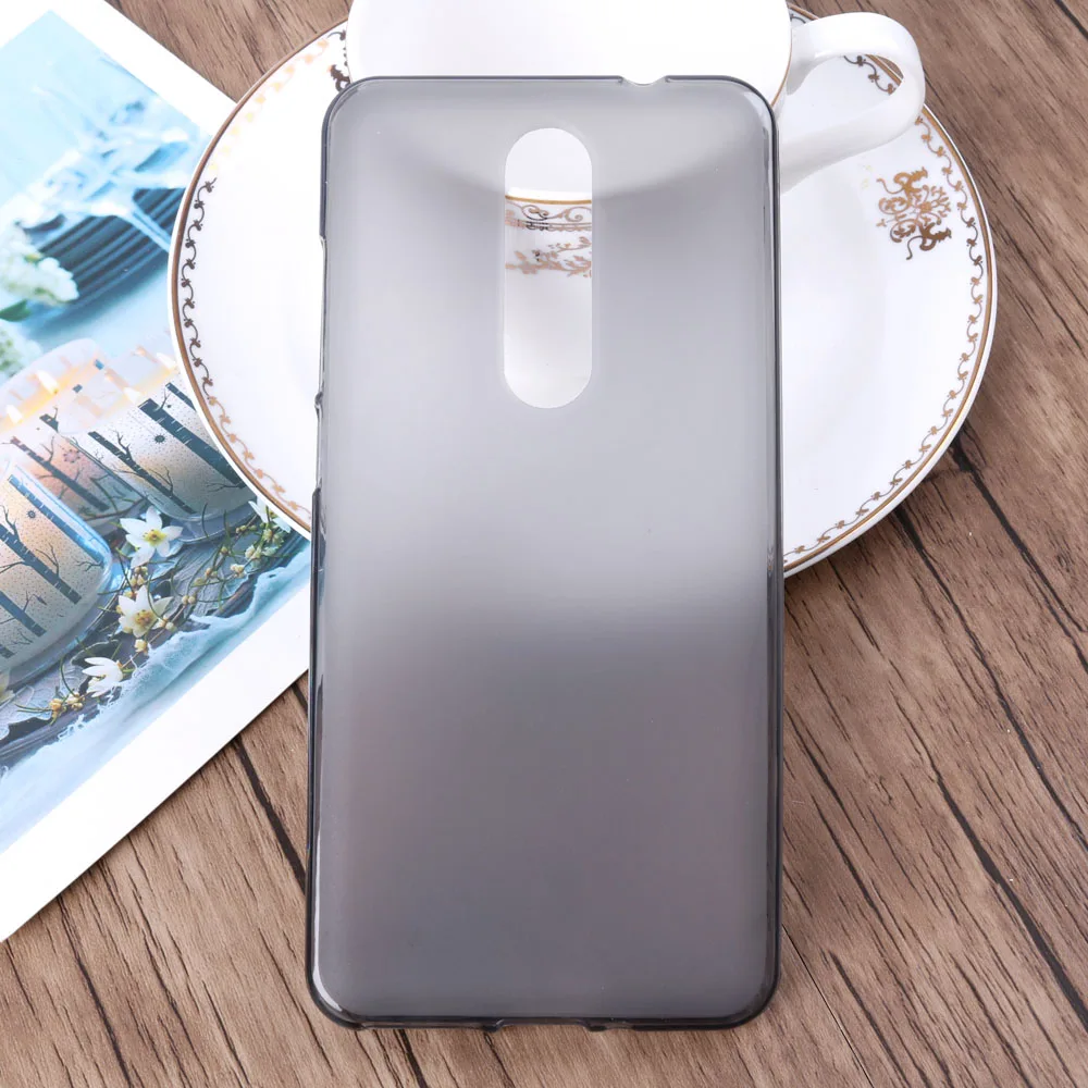 Gray Yisisource чехол для Wiko вид Премьер чехол Мягкий гель силиконовый чехол матовый Coque для Wiko вид Премьер Телефон чехол 5.7'' - Цвет: Gray