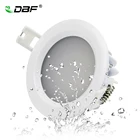 Потолочный Встраиваемый светодиодный светильник, 4 шт.лот, IP65, 15 Вт12 Вт9 Вт7 Вт5 Вт, светодиодный потолочный светильник для ванной, душевой, сауны