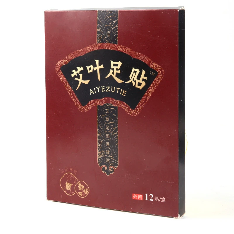 12 шт. Традиционная китайская медицина Детокс-пластырь для ног бамбуковый Vineger