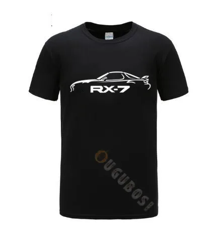 Mazda Rx 7 его вещь вождение автомобиля энтузиастов футболка для мужчин с круглым