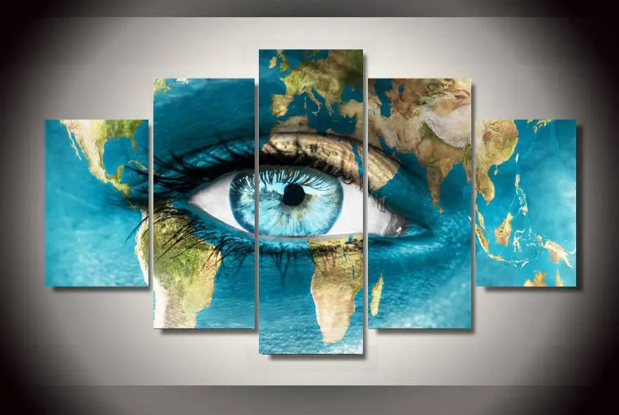 5 шт. Картина на холсте без рамки|art decal|art popart painting wallpaper |