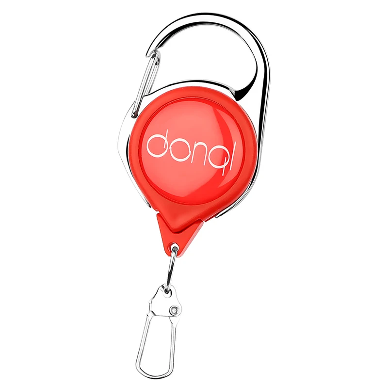 Retractor Red DONQL быстрое завязывание узлов инструмент Быстрый завязывание ножницы для лески резак Крюк Точилка Tyer инструменты для завязывания мушек принадлежности для ловли карпа - Цвет: Retractor Red