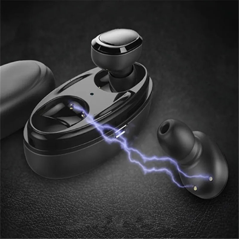 TWS-наушники T12 с поддержкой Bluetooth и зарядкой | Электроника
