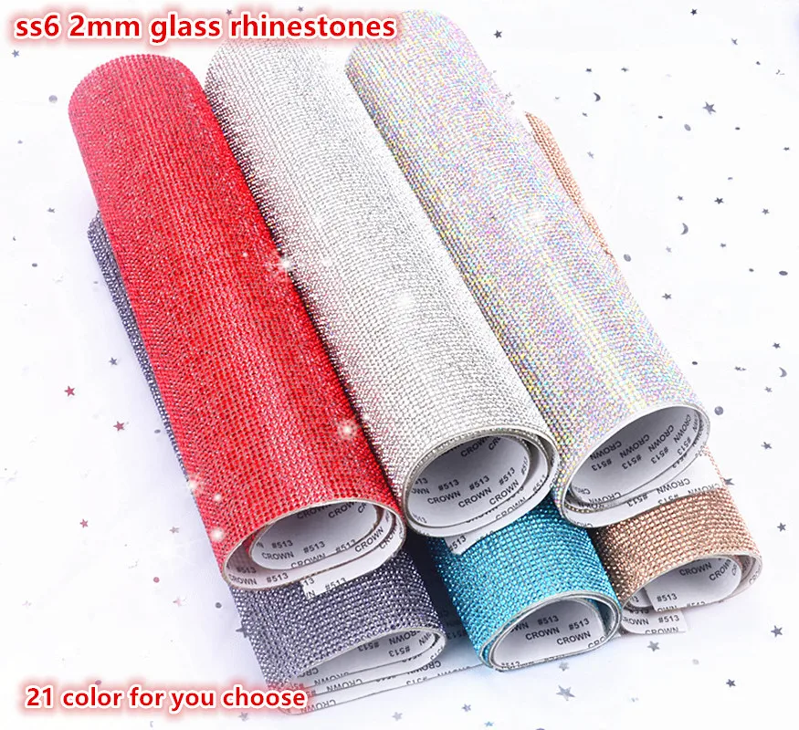 Самоклеющиеся или горячей фиксации Bling стекло rhinestonetrim аппликация хрустальными бусинами термостразы, для утюга сетчатая лента окантовка для украшения своими руками