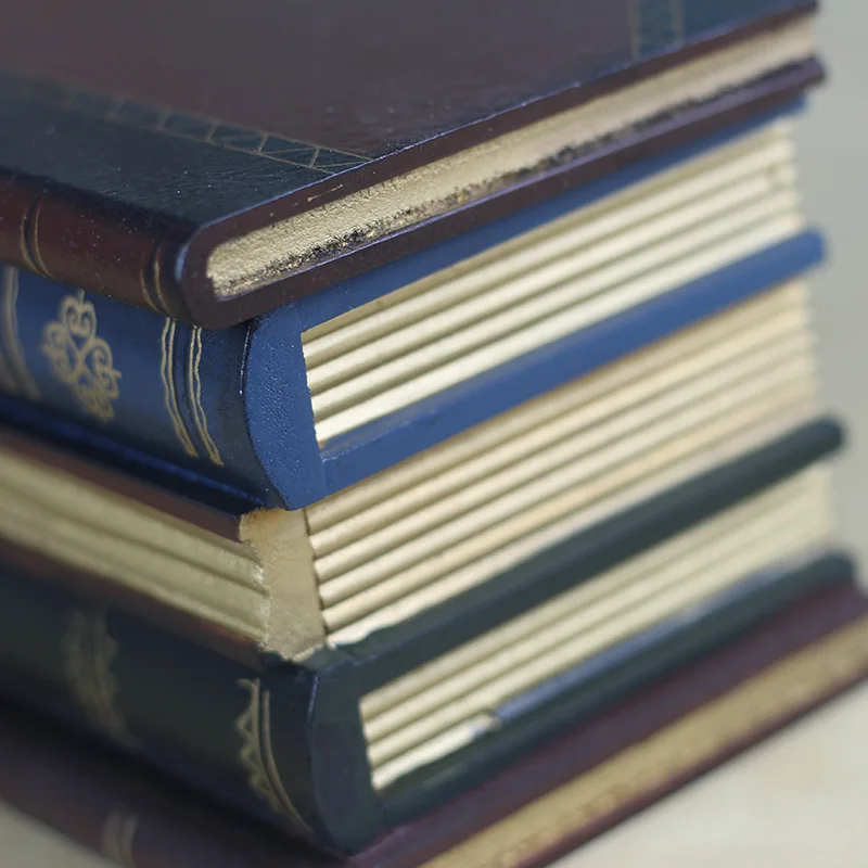 Античный стиль книга Тип Резиновая коробка для ювелирных изделий туалетный