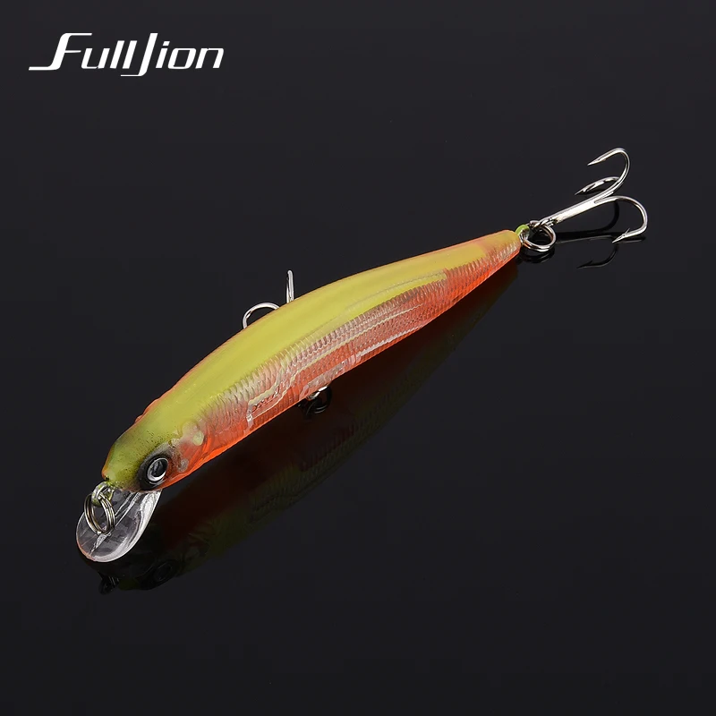 Fulljion 5 шт./лот рыболовные приманки-Воблеры Minnow жесткие приманки для рыболовных