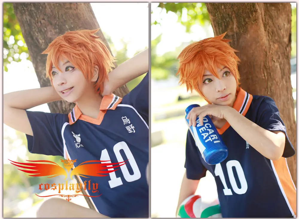 Аниме Haikyu Karasuno High School Shoyo Hinata No 10 Косплей Костюм на заказ для женщин и взрослых