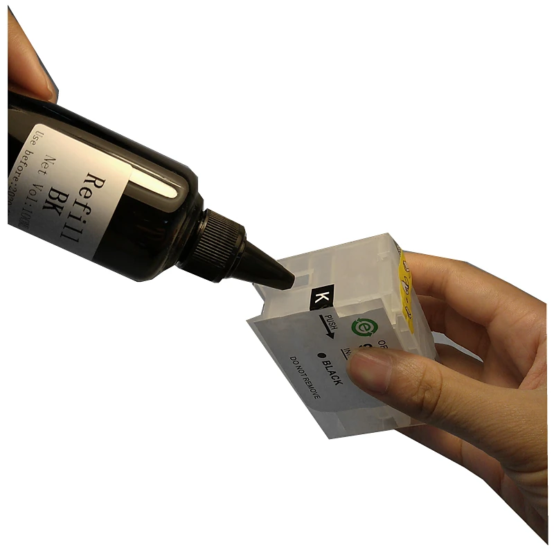 

5PCS PGI470 PGI-470 PGBK CLI-471 BK C M Y refillable ink cartridges For canon MG5740 MG6840 TS5040 TS6040 with auto reset chips