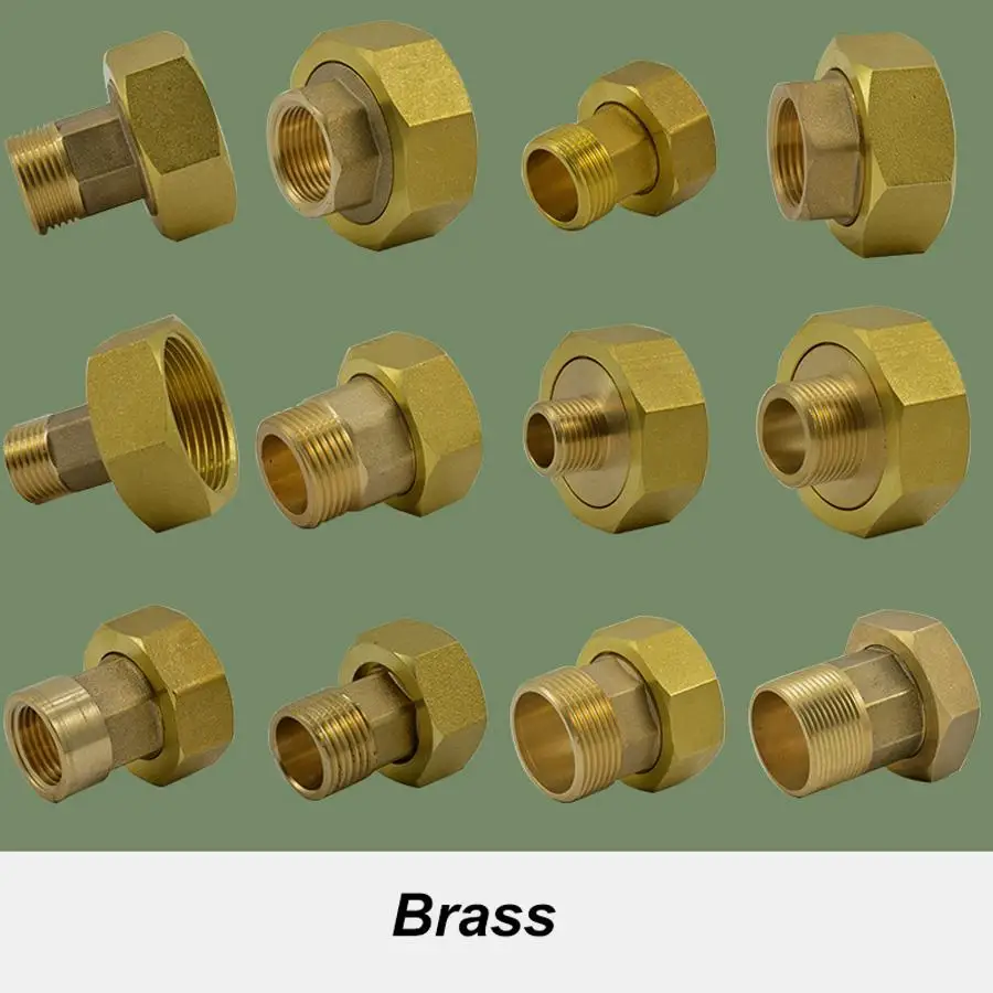 1-1/2 &quotBSP Женский до 1/2&quot BSP Мужской Латунный соединение трубы фитинг вода газ