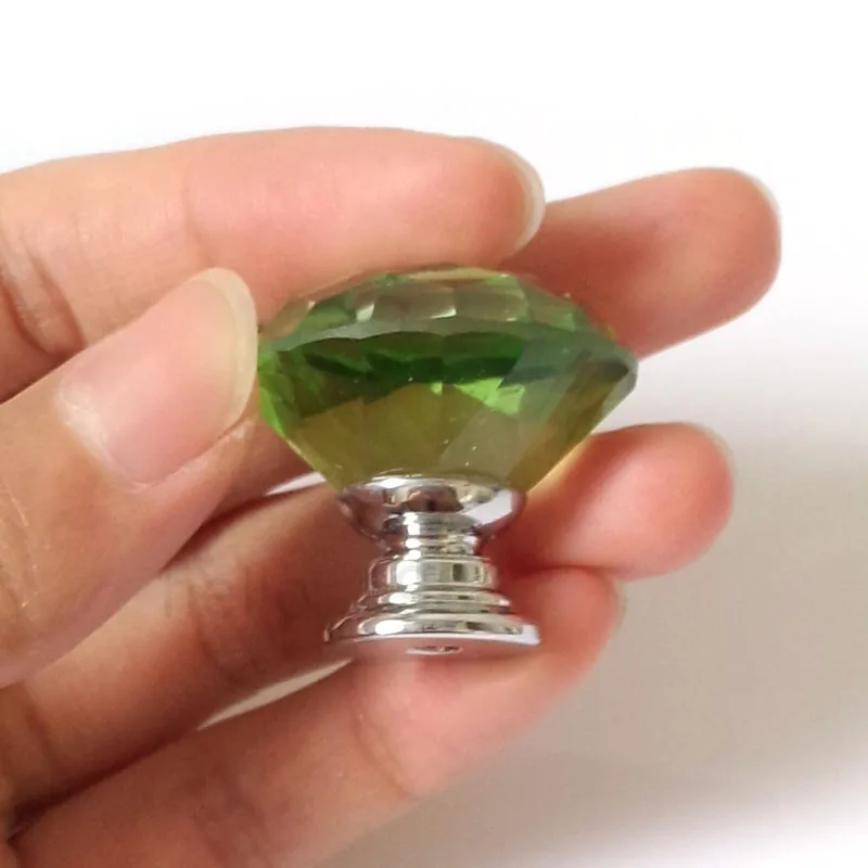 5 шт. 30 мм зеленая ручка для шкафа | Обустройство дома