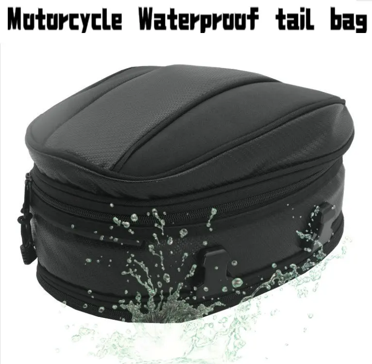 Водонепроницаемая задняя Сумка для мотоцикла многофункциональная прочная сумка