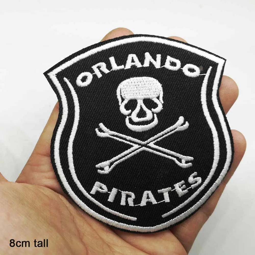 Плохие вышитые тканевые нашивки с надписью череп пират утюгом для одежды девочек
