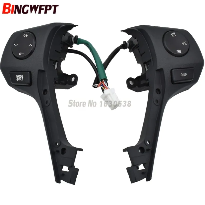 Switch-8425002560 Автомобильный стиль 84250-02560 кнопки Bluetooth телефон рулевое колесо аудио кнопка управления с кабелем для TOYOTA Corolla RAV4 - Цвет: Switch-8425002560