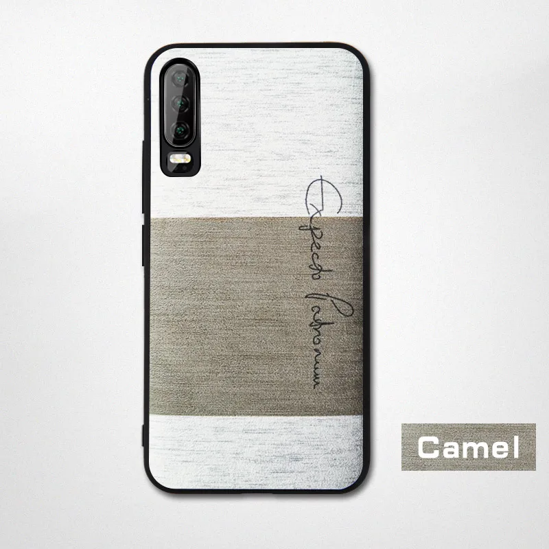 light tan Для huawei P30 Pro Чехол из хлопковой ткани с мягким прикосновением P30pro задняя крышка MOFi противоударный защитный чехол P30 чехол s - Цвет: light tan