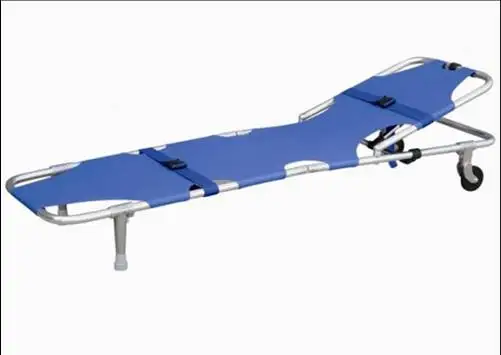 

Aluminum alloy folding stretcher