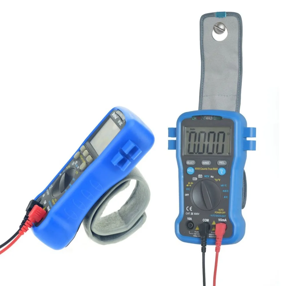 Digital Multimeter Multifunction AC/DC Voltage Current Temperature Resistance Capacitance Pocket Tester | Инструменты
