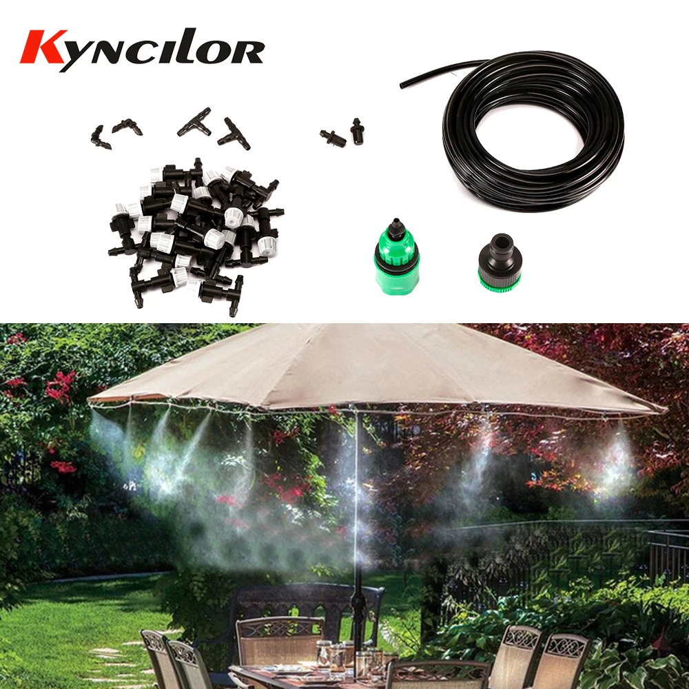 1 комплект туман сопла система орошения Портативный запотевания автоматический