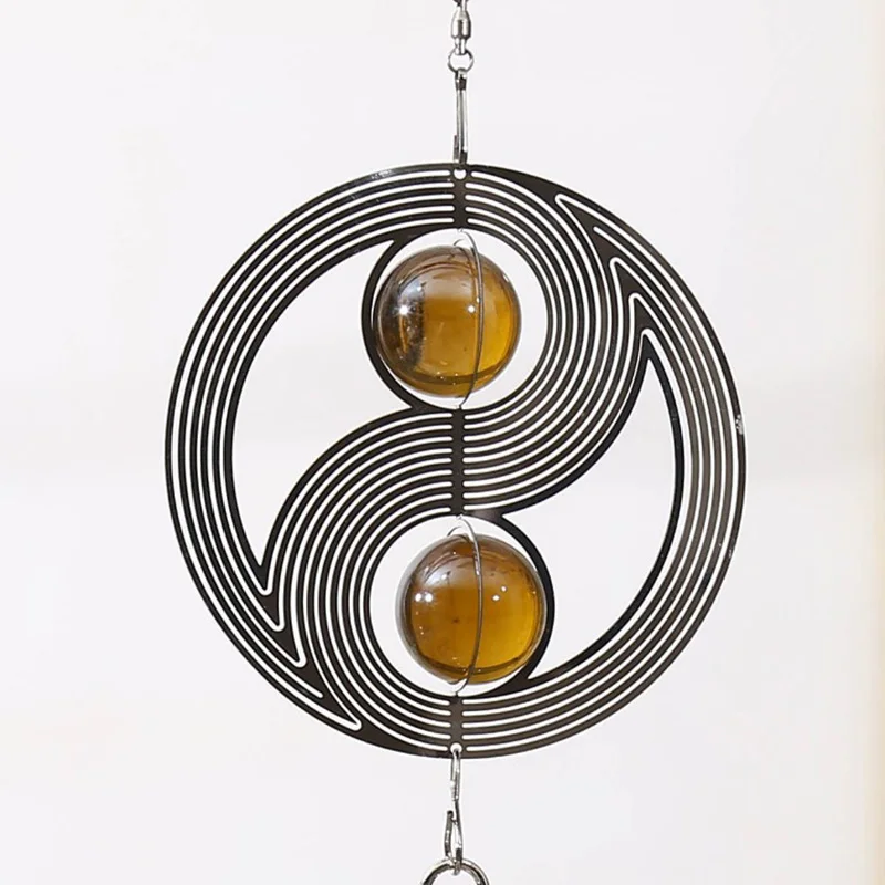 5 Metal Wind Chimes Металлические колокольчики для украшения дома, аксессуары из нержавеющей стали, украшения для сада, подвесные колокольчики - Цвет: 5 Metal Wind Chimes