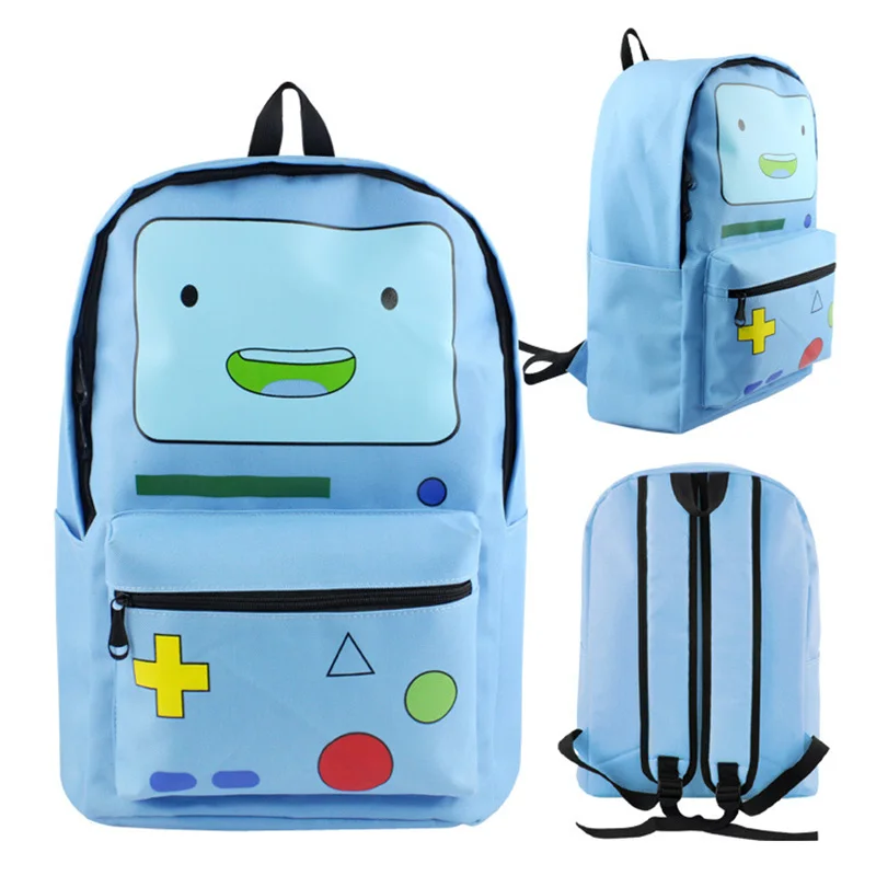 Color A Женские рюкзаки Adventure Time Jake Daypacks аниме рюкзак для ноутбука сумка на плечо для подростка школьные сумки bookbag - Цвет: Color A