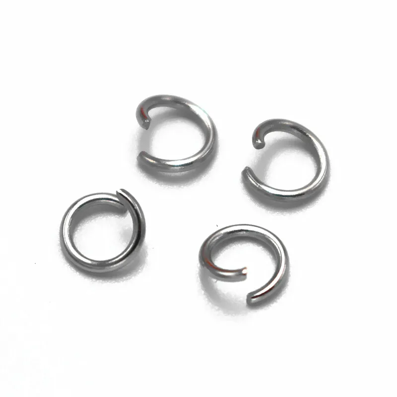 0.7mm 0.8mm Stainless Steel Open Jump Rings Split Connector Findings for Making Keychains Bracelet Accessories DIY Jewelry | Украшения и