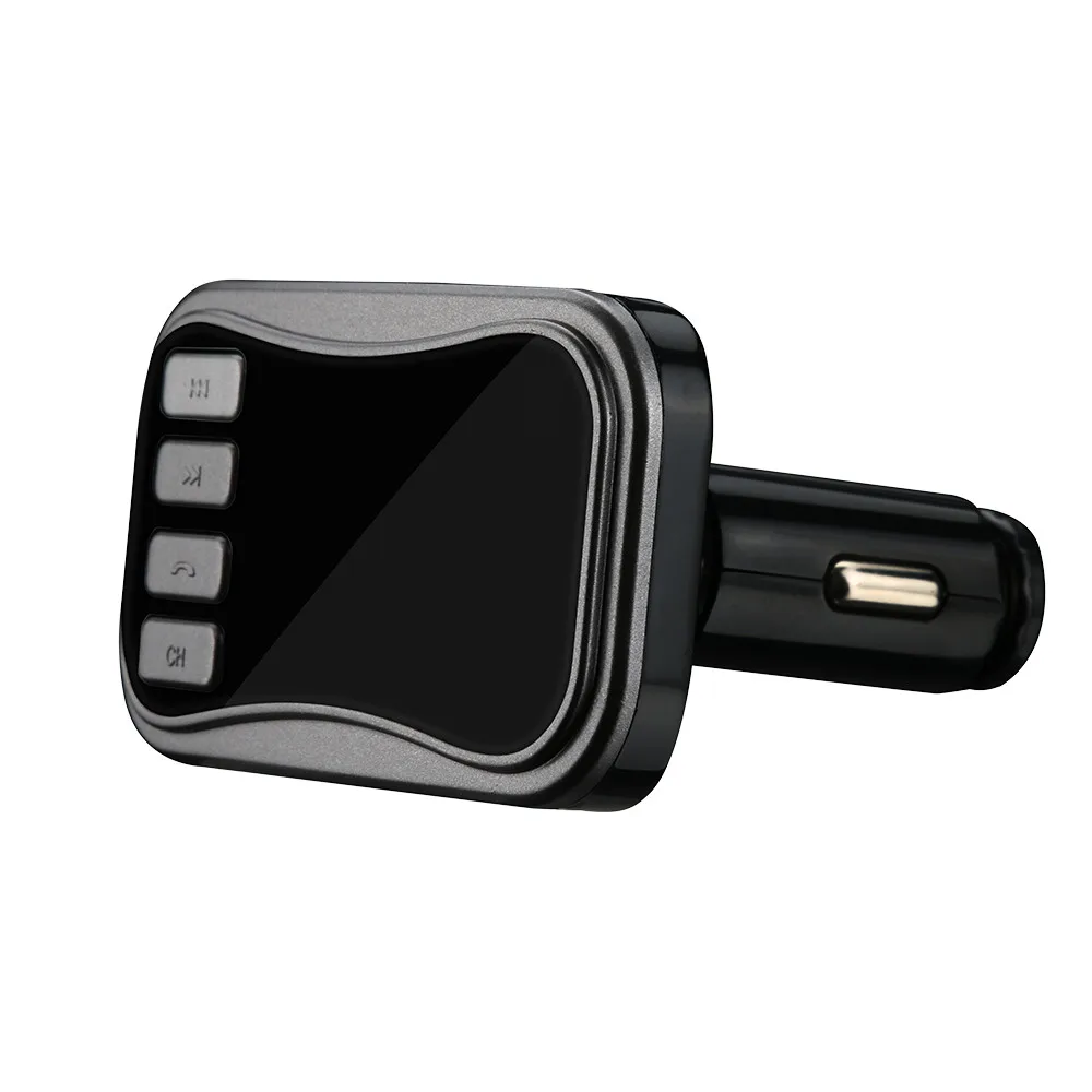 Новинка, автомобильный беспроводной Bluetooth fm-передатчик, модулятор, автомобильный комплект, mp3-плеер, двойной USB