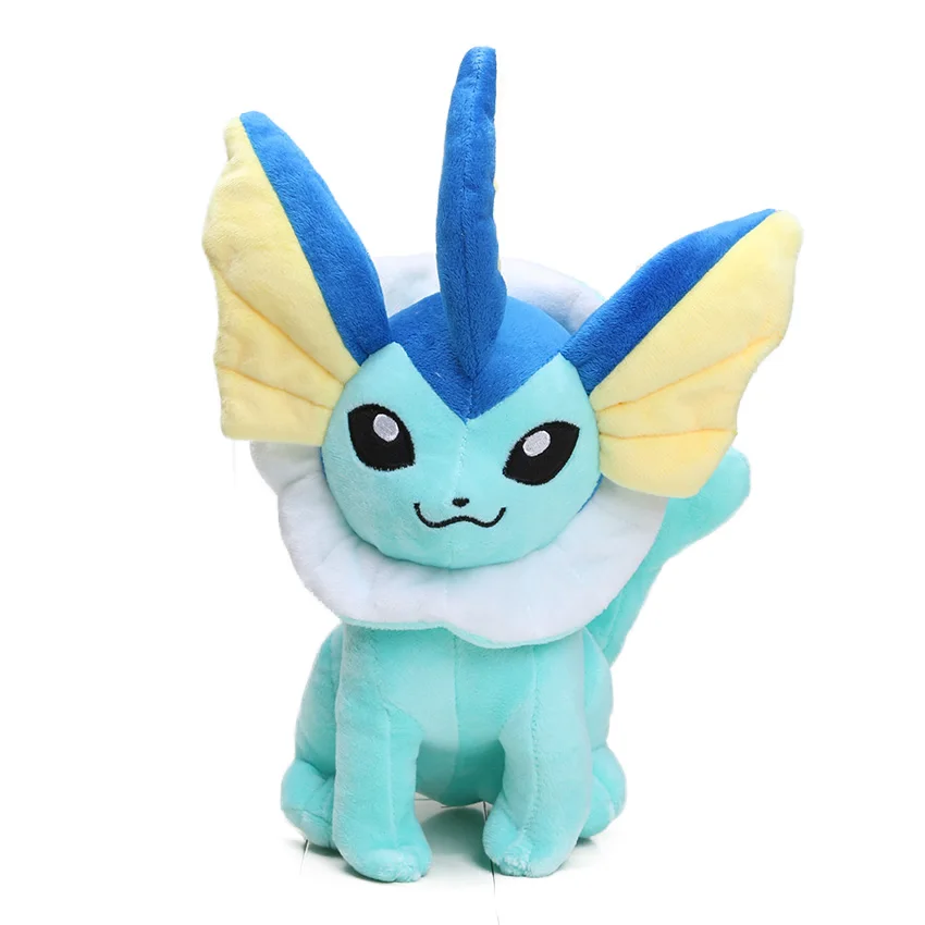30 см Eevee Jolteon Umbreon flarion Espeon Vaporeon мягкие чучело куклы карманные Плюшевые игрушки Digimon World Plushie игрушки - Цвет: 1