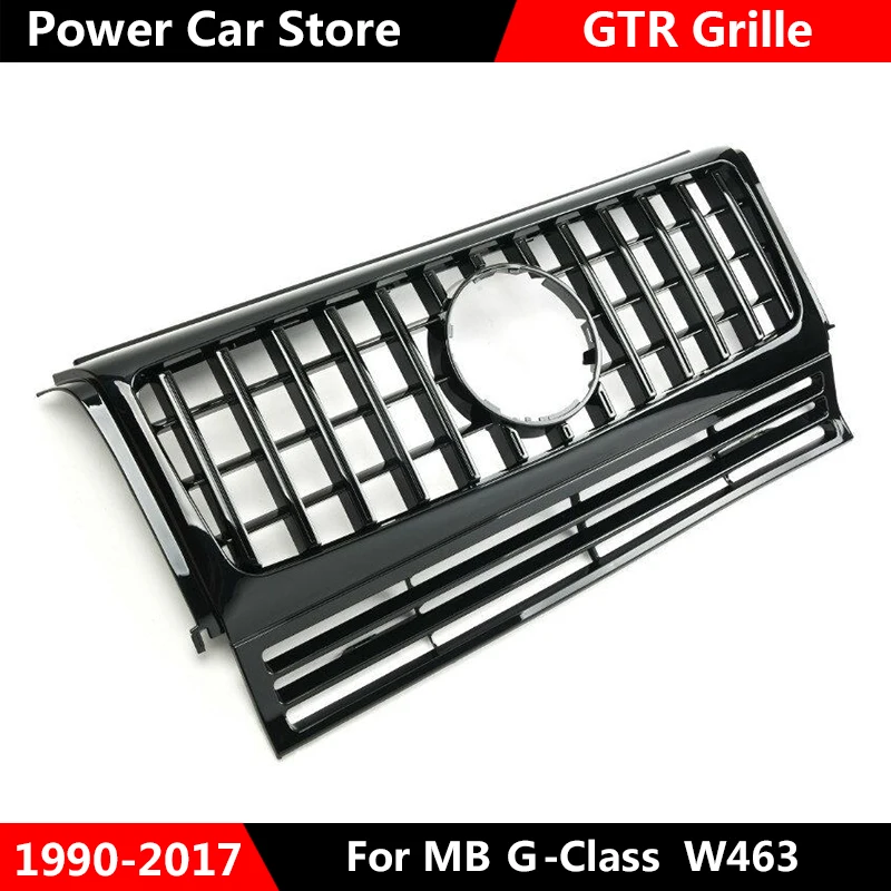 Новинка W463 GTR GT R Стиль передний гриль гонки решетка для Mercedes Benz Facelift G550 G500 G350 G55 G63