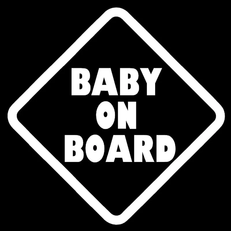 Модная виниловая наклейка YJZT BABY ON BOARD 15 х15 см автомобильная Стайлинг автомобиля