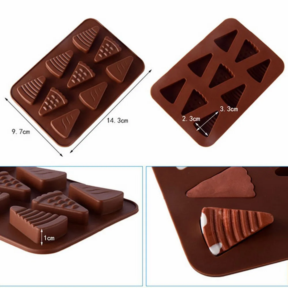 3 формы фигурка ложка торт конфеты искусственная 3D помадка сделай сам кухня