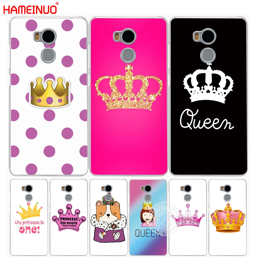 HAMEINUO Принцесса Королева девушка чехол для телефона Xiaomi redmi 4 4A 1 1s 2 3 3s pro note 4X 5A|case for