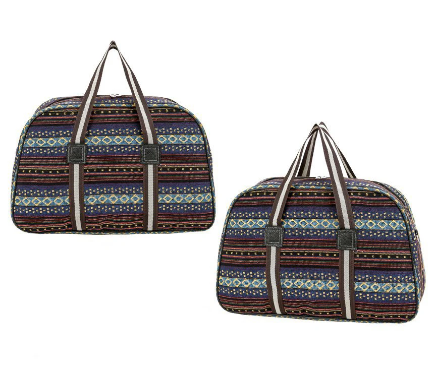 Wobag модная Женская дорожная сумка, сумка для хранения, складная дорожная сумка в цветную полоску, дорожная сумка на короткое расстояние, Мужская большая ВМЕСТИТЕЛЬНОСТЬ