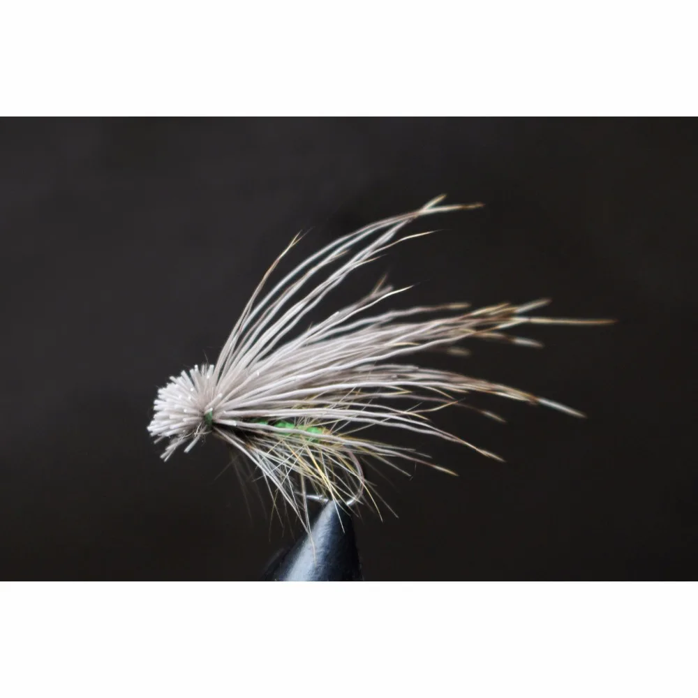 Tigofly 12 шт. 8 #10 #12 # лошадиные волосы Caddis Fly ловля форели кусачки лососевые мухи для
