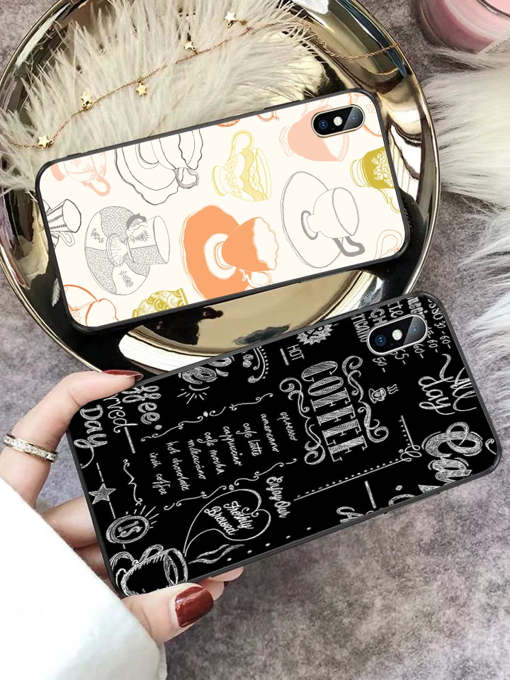 Силиконовый чехол Lavaza с изображением кофе для iPhone 5 5S 6 6S Plus 7 8 X XS Max XR | Мобильные