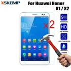 XSKEMP 2 шт.лот 9H ультра прозрачное закаленное стекло для Huawei Honor X1 X2 7,0 дюймов Противоударная Защитная пленка для планшета
