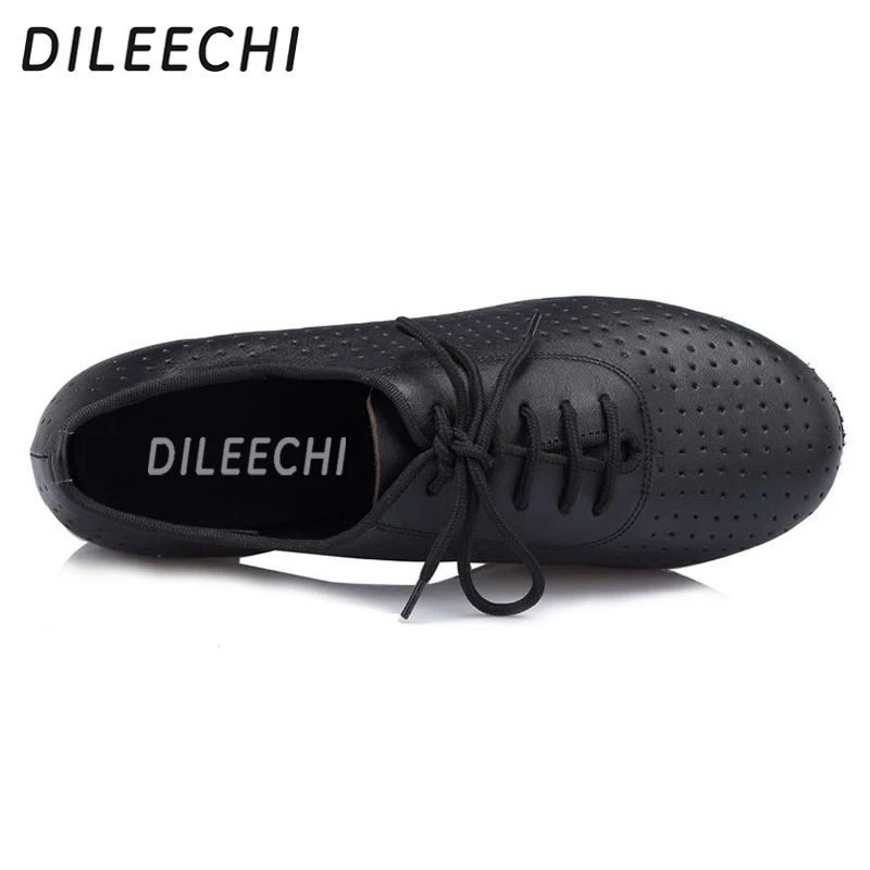 DILEECHI Брендовая женская обувь из воловьей кожи для латиноамериканских танцев