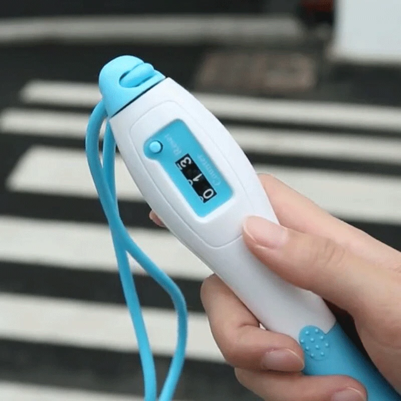 Скоростная Скакалка с счетчиком тренажерный зал спортивные тренировки фитнес