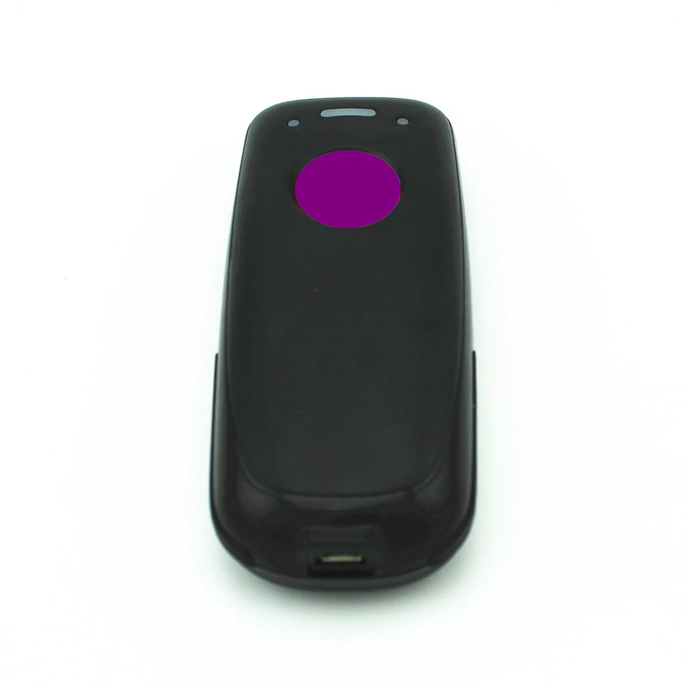 Карманный портативный беспроводной 2D сканер штрих кода USB Bluetooth V4.0 QR считыватель