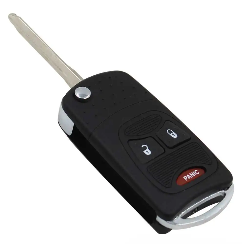 IZTOSS 3 Пуговицы изменить Флип складной БЕСКЛЮЧЕВОЙ дистанционного FOB Оболочки