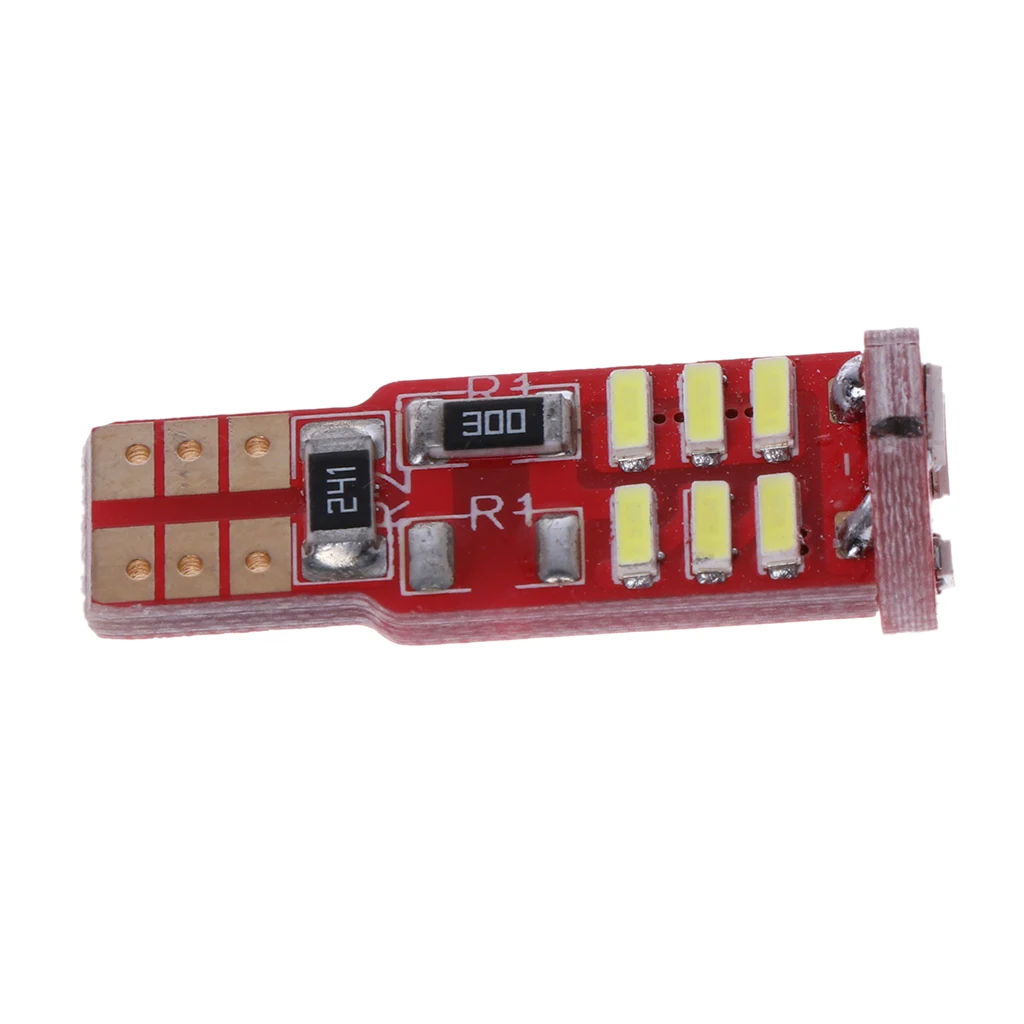 CAN-bus ошибок 15-SMD T10 W5W светодиодный 5W5 4014 маркер светильник лампы белого цвета |