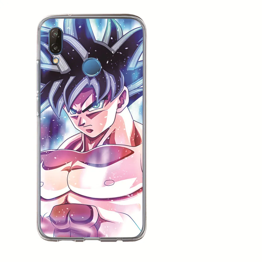 For Huawei P30 Lite Pro Y5II Y5 2017 Y6II Y6 Y7 Nova2 Nova3i Coque Etui Luxury Dragon Ball Super Son Goku Cartoon Phone Case |