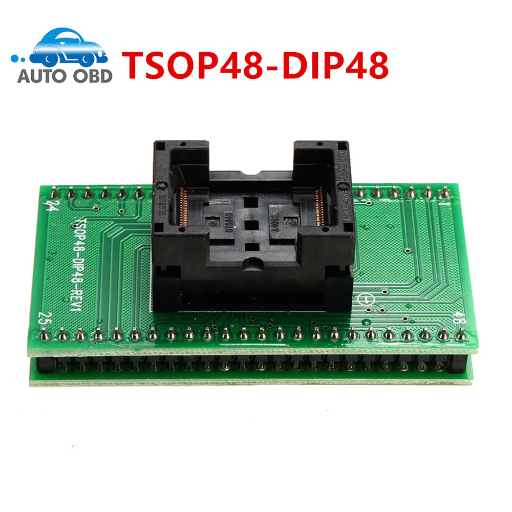Высокое качество TSOP48 для DIP48 гнездо адаптера Адаптер 0 5 мм шаг/может быть