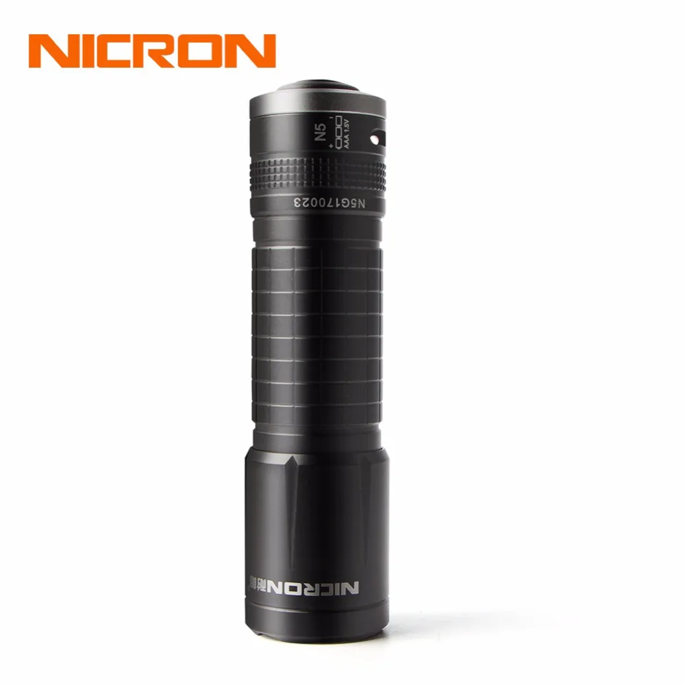 NICRON 3 Вт 150лм 3xaaa батарея мини фонарь светодиодный водонепроницаемый IPX4